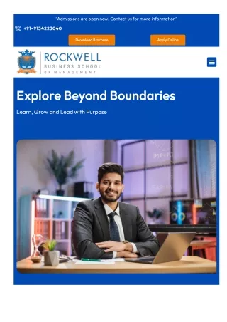 Build Your Business Acumen: Enroll in BCA or BBA at Rockwell Today