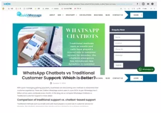 WhatsApp Chatbots The Ultimate Tool for Instant Support