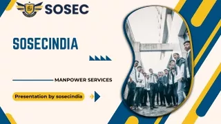 Manpower Suppliers in jodhpur - SOSEC India