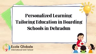 personalized learning tailoring education