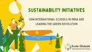 How International Schools in India Are Leading the Green Revolution