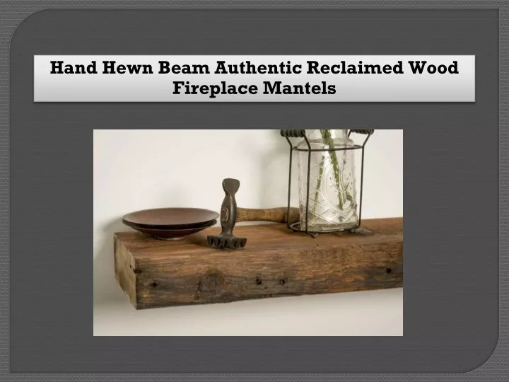 hand hewn beam authentic reclaimed wood fireplace