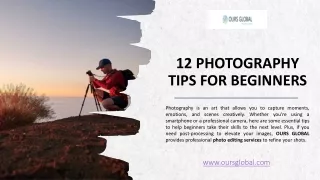 12 Photography Tips for Beginners