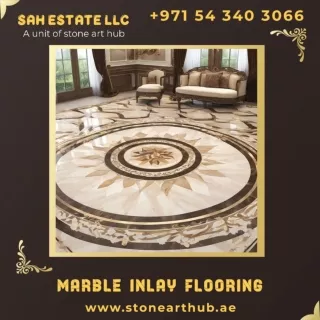 Marble Inlay Flooring