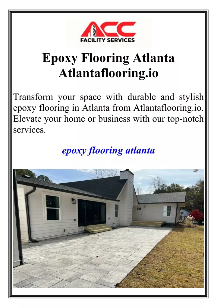 epoxy flooring atlanta atlantaflooring io