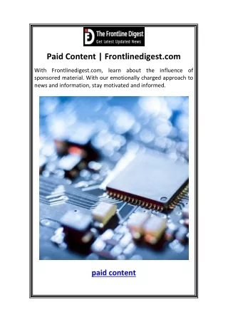 paid content frontlinedigest com