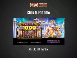 INDOHEBOH: SITUS JUDI SLOT ONLINE GACOR TERPERCAYA DENGAN KEMENANGAN TINGGI HARI INI