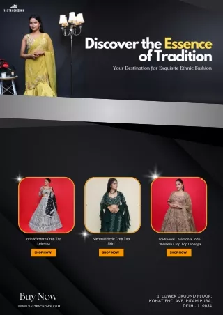 Buy Best Ethnic Wear for Women in Delhi | Vastrachowk