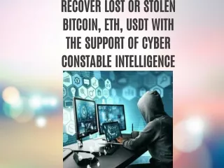 recover lost or stolen bitcoin eth usdt with