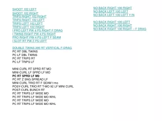 PATTERN BOOKLET (7ON7)