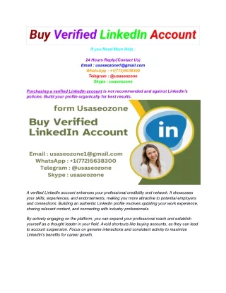 Buy Verified LinkedIn Account (3)