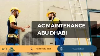 ac maintenance abu dhabi