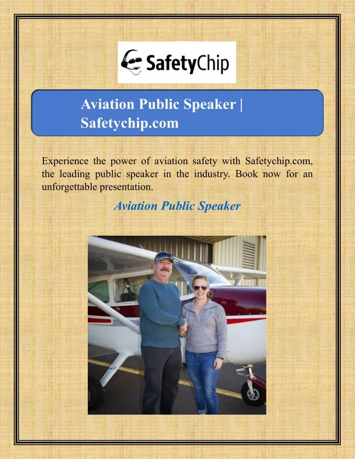 experience the power of aviation safety with