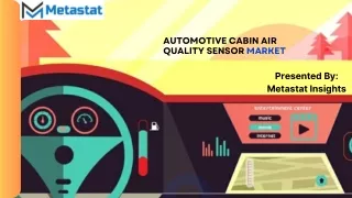 Automotive Cabin Air Quality Sensor Market Size, Share, Growth, Trends