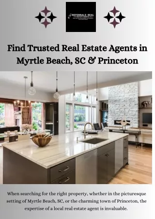 Best Real Estate Agents in South Carolina | Serving Myrtle Beach & Princeton