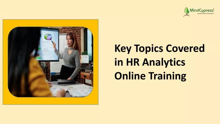 key topics covered in hr analytics online training