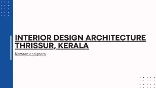 interior design architecture Thrissur, Kerala