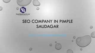 seo company in pimple saudagar