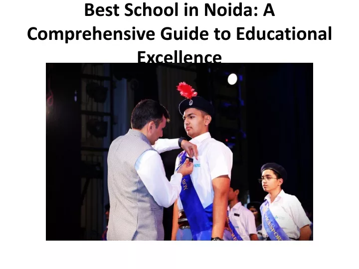 best school in noida a comprehensive guide to educational excellence