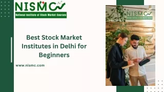 best stock market institutes in delhi