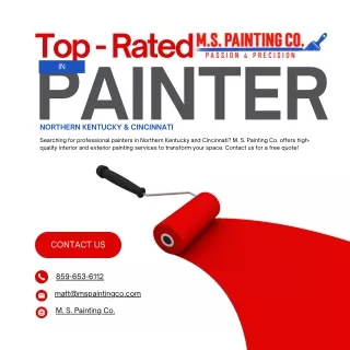 Top-Rated Painters in Northern Kentucky & Cincinnati – M. S. Painting Co.
