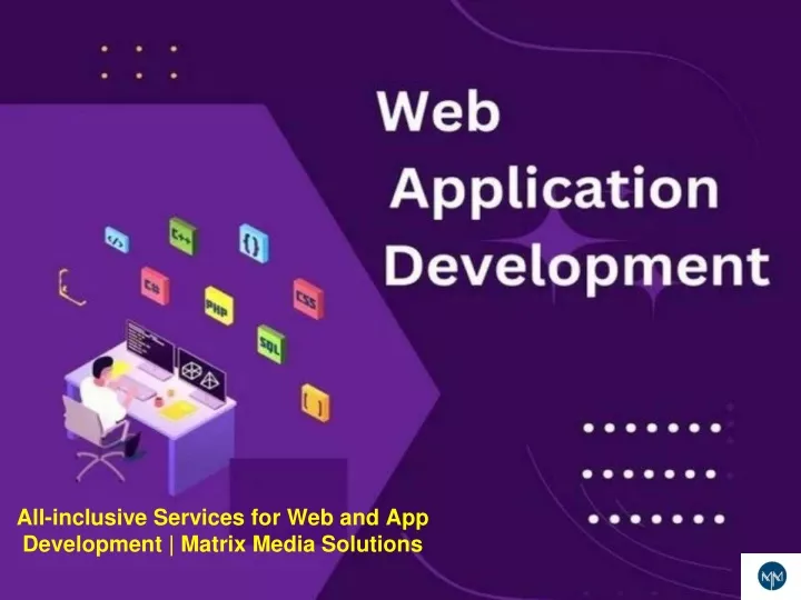 all inclusive services for web and app development matrix media solutions