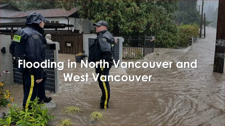 flooding in north vancouver and west vancouver