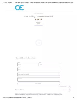 Film Editing Classes Near Me