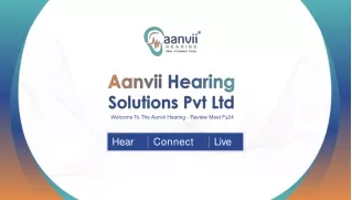 welcome to the aanvii hearing review meet fy24