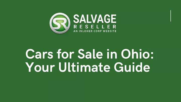 cars for sale in ohio your ultimate guide