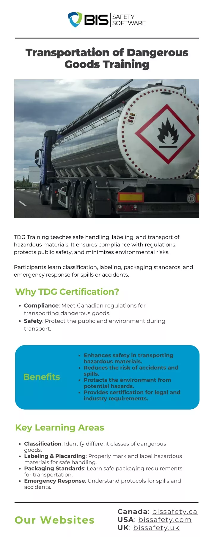 transportation of dangerous goods training