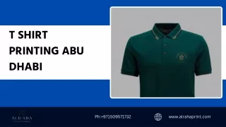 t shirt printing abu dhabi PDF