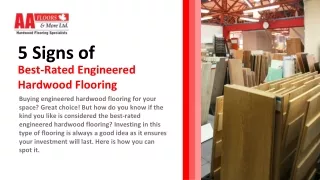 How to Spot the Best-Rated Engineered Hardwood Flooring | AA Floors