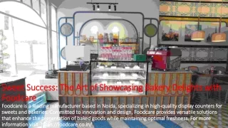 sweet success the art of showcasing bakery