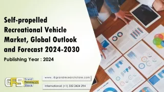 Self-propelled Recreational Vehicle Market, Global Outlook and Forecast 2024-2030