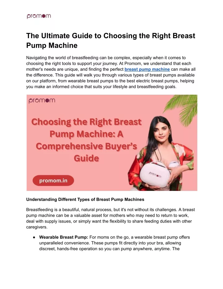 the ultimate guide to choosing the right breast