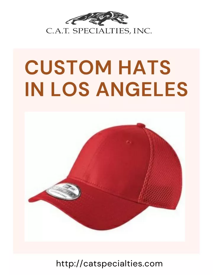 custom hats in los angeles