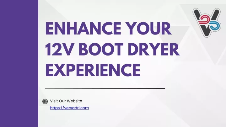 enhance your 12v boot dryer experience