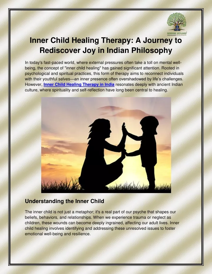 inner child healing therapy a journey