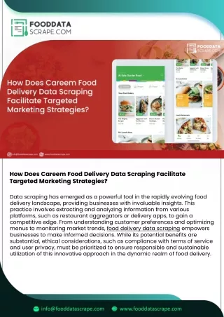 how does careem food delivery data scraping