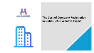 The Cost of Company Registration in Dubai, UAE: What to Expect