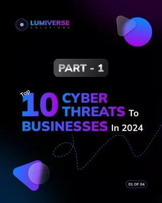 Top 10 Cyber Threats to Businesses in 2024