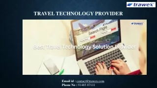 Travel Technology Provider