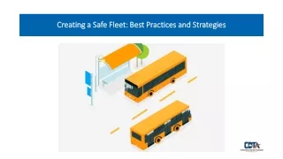 Creating a Safe Fleet  Best Practices and Strategies