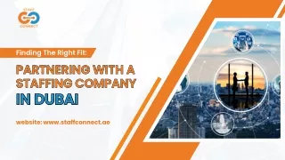 Finding The Right Fit Partnering With A Staffing Company In Dubai