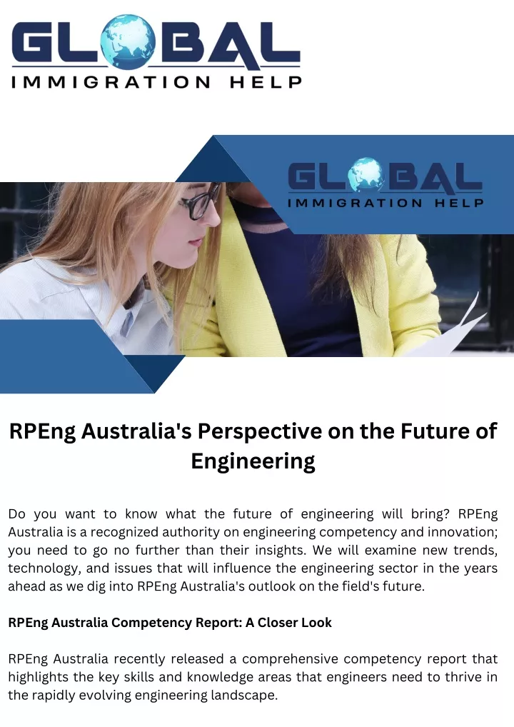 rpeng australia s perspective on the future