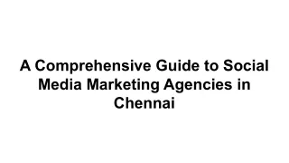 a comprehensive guide to social media marketing