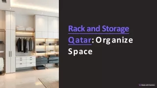 rack and storage qatar organize your space