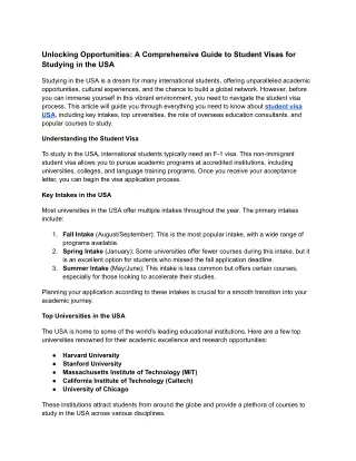 unlocking opportunities a comprehensive guide
