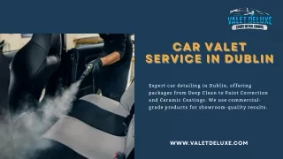 Car Valet Service in Dublin